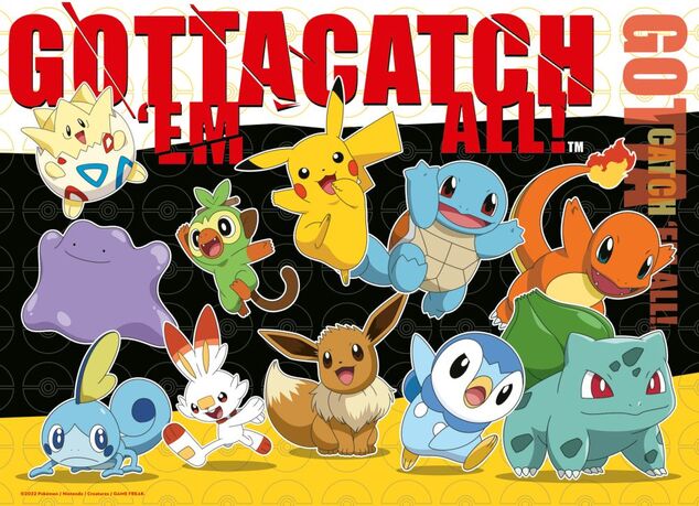 Ravensburger Pokémon 4x100 dielikov