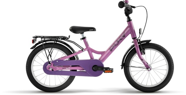 PUKY Kinderfahrrad 16" YOUKE, perky purple