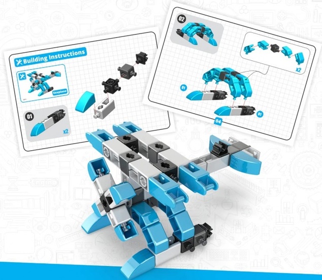 Engino INVENTOR MECHANICS akrobatické lietadlo s 5 bonus modelmi