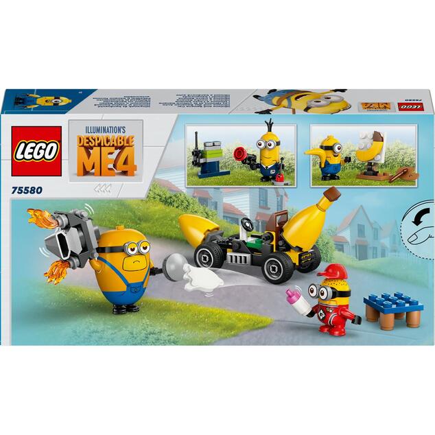Lego® Ja, Bösewicht 4 75580 Minions und Bananenauto