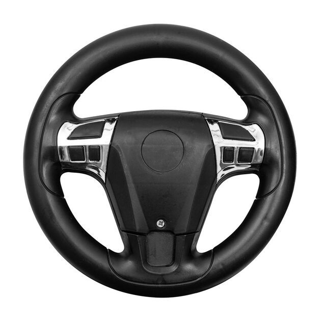 Detské odrážadlo so zvukom Baby Mix RACER biele