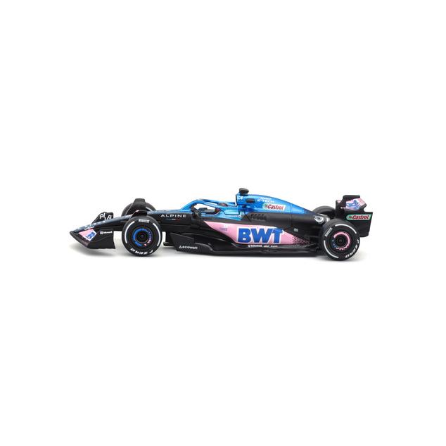 Bburago 1:43 RACE Formula F1 - BWT Alpine F1 Team A524 (2024) #31 (Esteban Ocon) - with dr