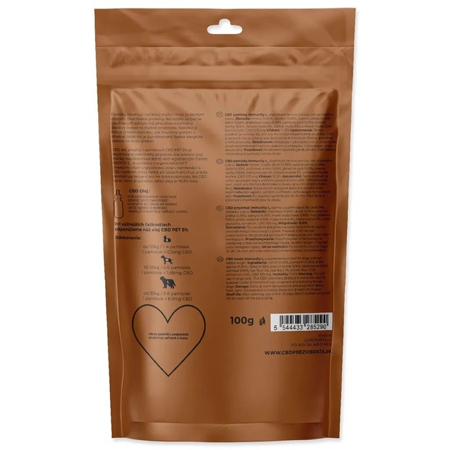 Pamlsok CBD Immunity L 100g
