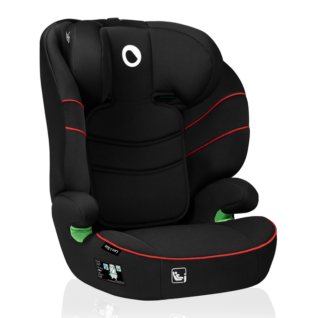 Lionelo Autosedačka Lars i-Size (100-150 cm) Sporty Black Red