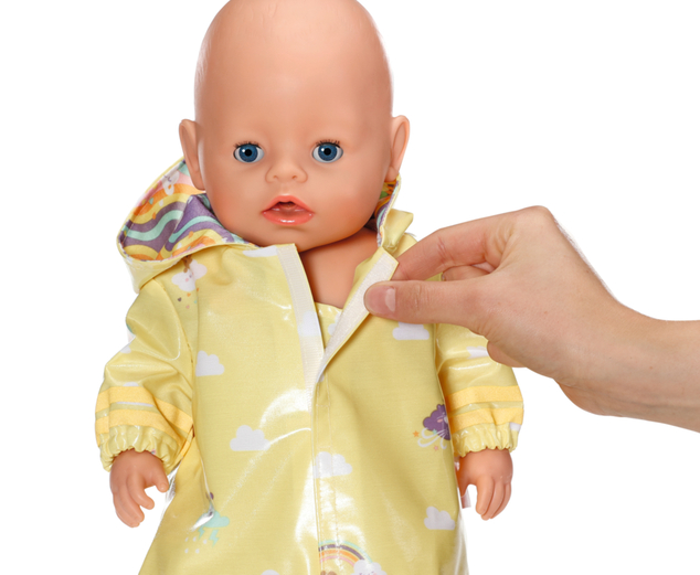 Zapf BABY born Súprava do dažďa Deluxe, 43 cm