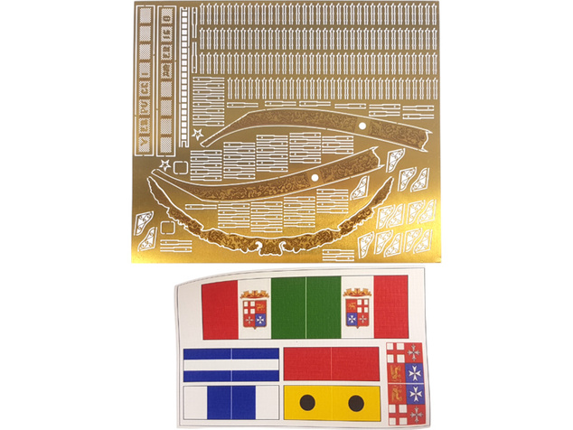 OCCRE Amerigo Vespucci 1:100 + plachty Kit