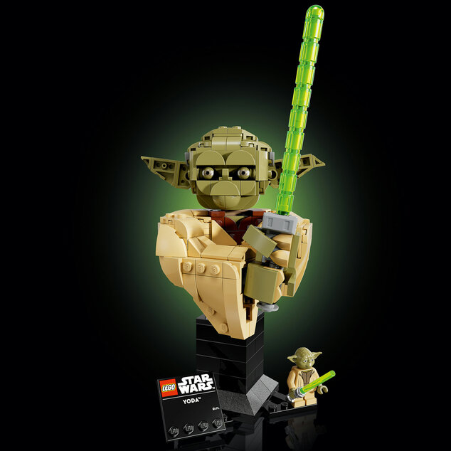 LEGO® Star Wars™ 75438 Bustul lui Yoda