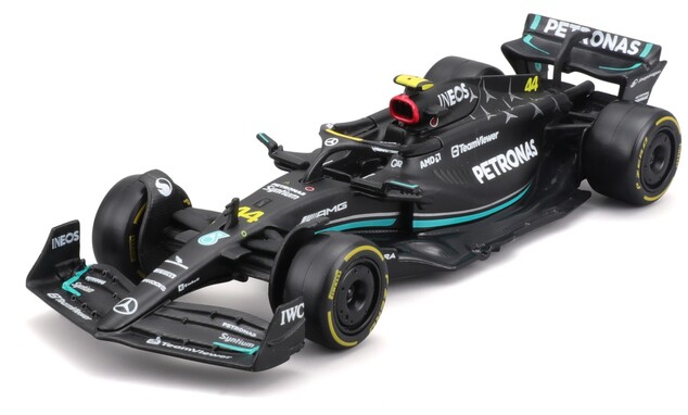 Bburago 1:43 RACE Formel F1 - Mercedes-AMG F1 W15 Performance (2024) #44 Lewis Hamilton