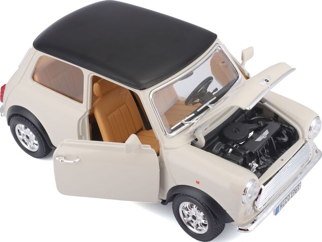 Bburago 1:18 Mini Cooper (1969) Beige