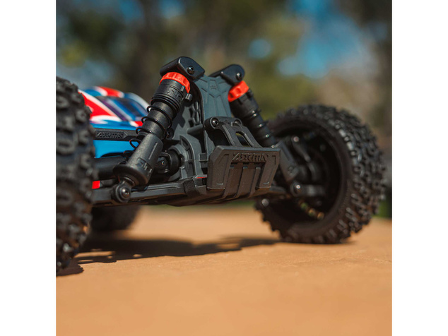Arrma Typhon Mega 665 1:8 4WD RTR bleu