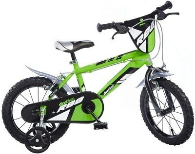 Dino Bikes - Detský bicykel 14" 414UZ - zelený 2017