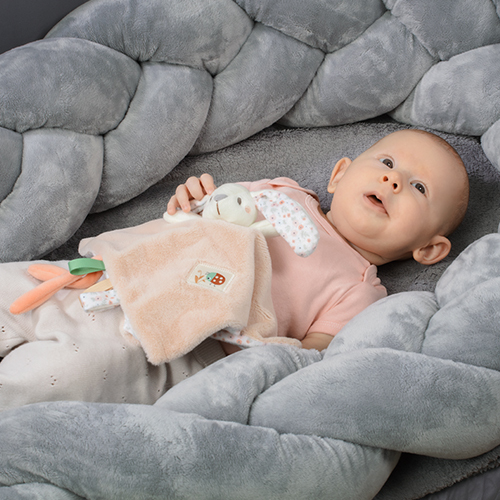 BABYONO Hišni ljubljenček in odeja 2 v 1 Baby Bunny 0m+
