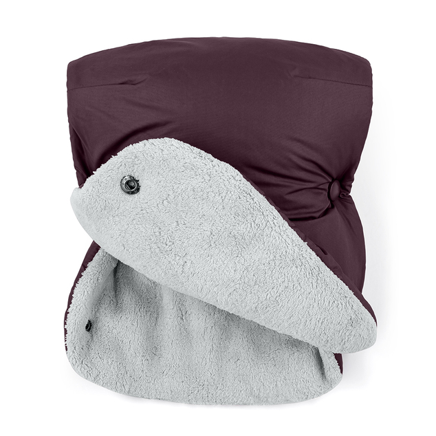 PETITE&amp;MARS Rukávnik / rukavice Jasie na kočík Mysterious Plum