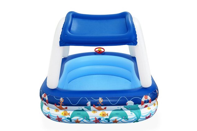 Nafukovací bazénik Captain Family, priemer 2,13m x 1,55m, výška 1,32m