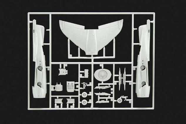 Model Kit letadlo 1236 - SEA HARRIER FRS.1 (1:72)
