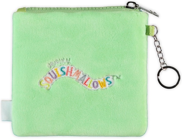 Squishmallows peňaženka - mix zelená