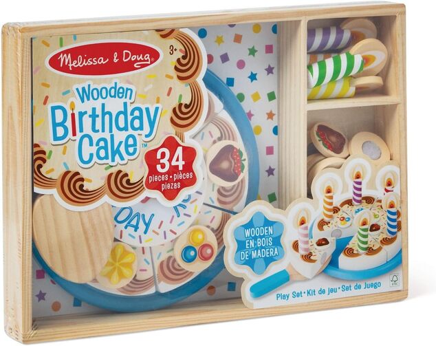 Spin Master Melissa &amp; Doug Narodeninová torta set