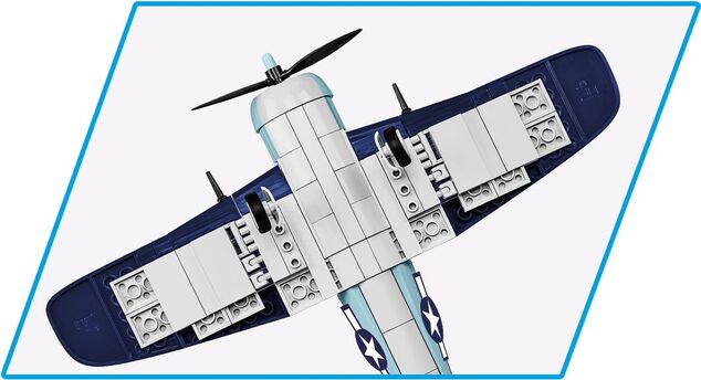 Cobi II WW Grumman F6F Hellcat, 1:48, 235 k