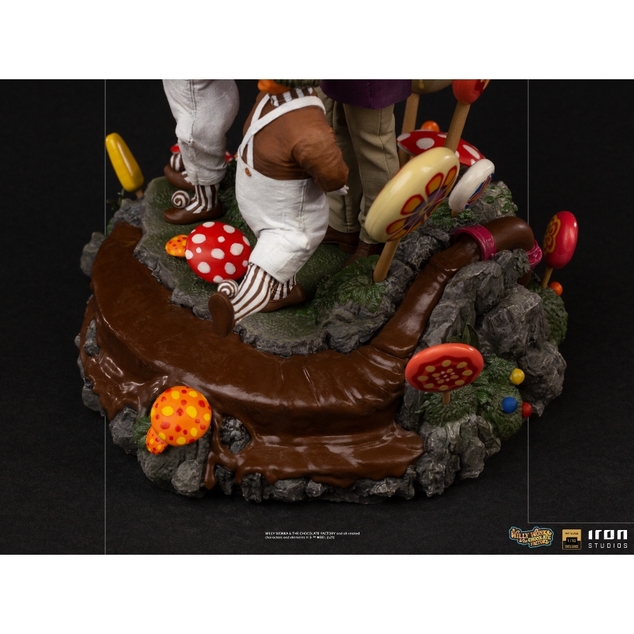 Iron Studios Willy Wonka és a csokoládégyár - Willy Wonka szobor Deluxe 1/10