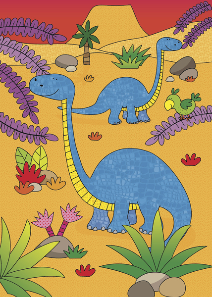 Wassermagie - Dinosaurier
