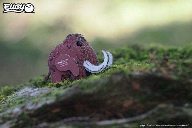EUGY Mamut 3D puzzle di cartone