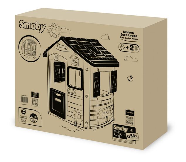 Smoby Domček Life Jura Lodge rozšíriteľný
