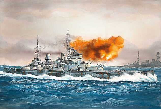 Maqueta de plástico barco 05135 - H.M.S. Prince of Wales (1:1200)