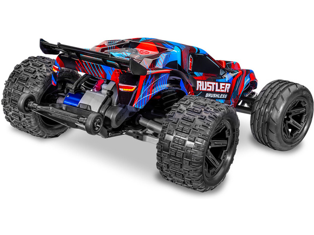 Traxxas Rustler 1:10 VX3 RTR čierny