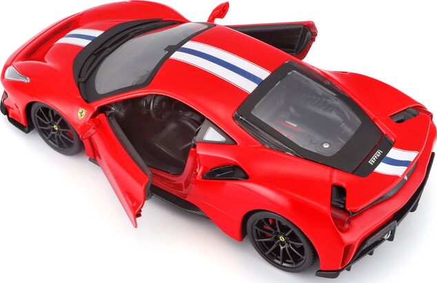 Bburago 1:24 Ferrari  TOP 488 Pista (red)