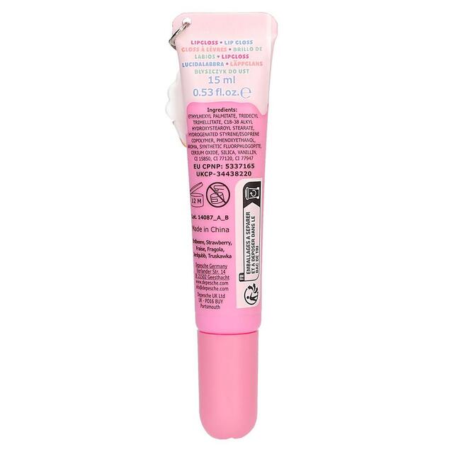 Top Model Sijaj za ustnice s priveskom Beauty &amp; Me – jagoda, Candy