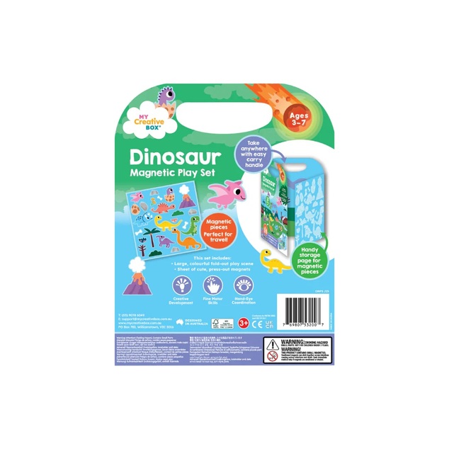 MY CREATIVE BOX® Magnetický set Dinosaury