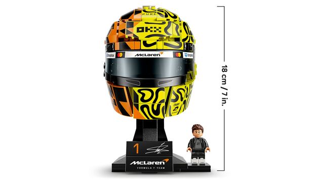 LEGO® Editions 43023 Casco Lando Norris del equipo McLaren Mastercard F1®