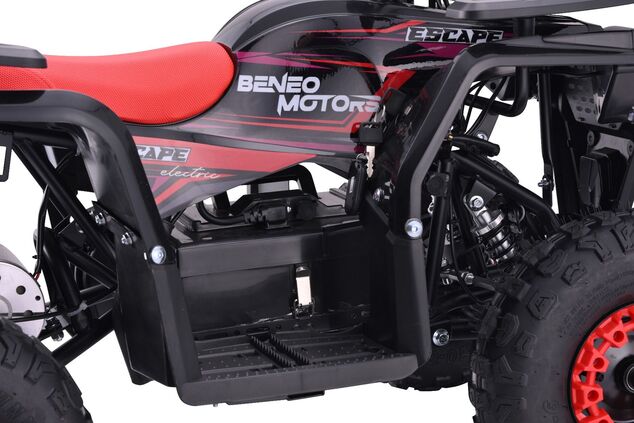 Elektrická štvorkolka pre deti Beneo Motors ESCAPE-Electric červená - 800W