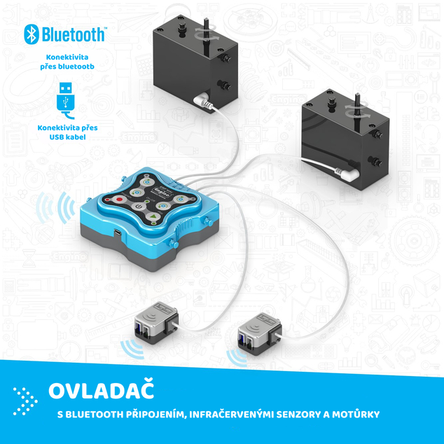 Engino Creative engineering 100 in 1 robotized: maker pro
