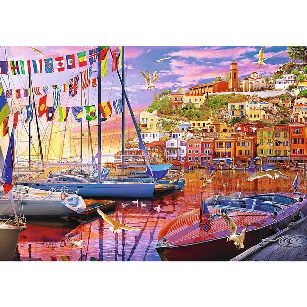 Trefl Prime puzzle 1000 UFT - Čas dovolenky: Letný večer