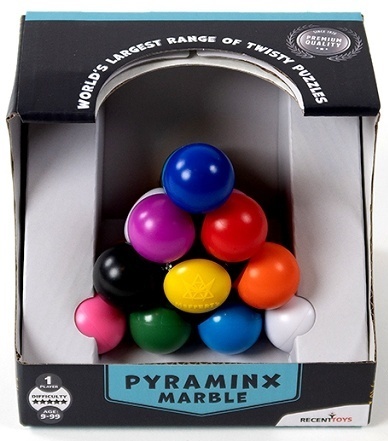 RECENTTOYS Pyraminx Marble