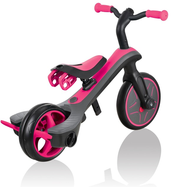 Globber Kinder-Dreirad 4in1 - Fuchsia Pink