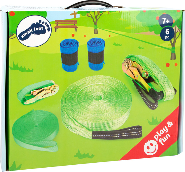 Small Foot Slackline set (vrátane ochrany stromu)