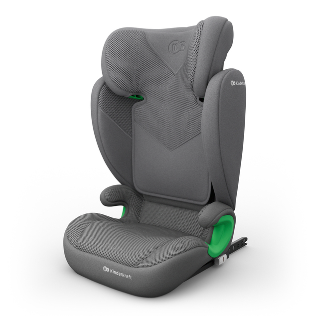 KINDERKRAFT Autosedačka Junior Fix 2 Plus (100-150 cm) Šedá