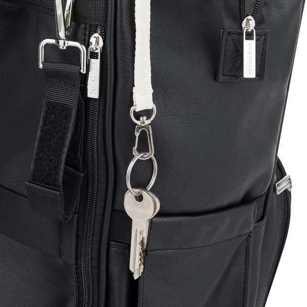 PETITE&amp;MARS Batoh prebaľovací na kočík Jasper Absolute Black