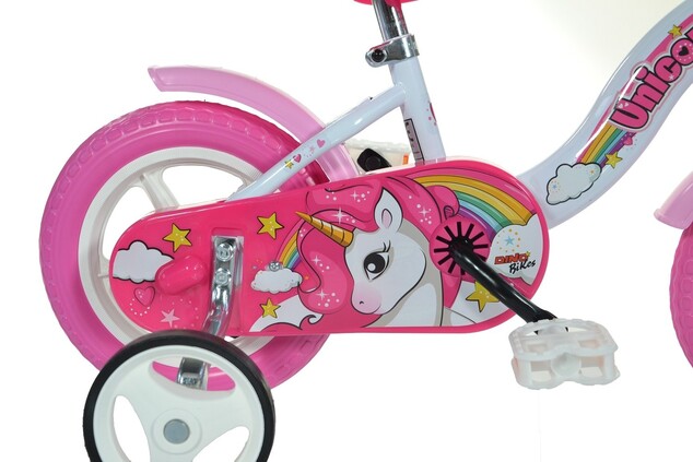 Dino Bikes - Gyermek kerékpár 10" 108LUN Egyszarvú 2019