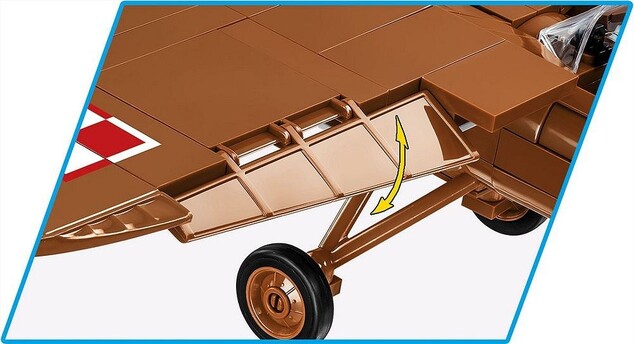 Cobi 5742 II WW PZL P.11c, 1:32, 320 k, 1 f