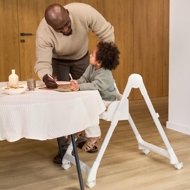 KINDERKRAFT Stolička jedálenská Tulo Grey