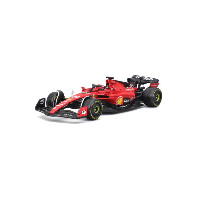 Bburago 1:43 Formel F1 Ferrari Scuderia SF-24 (2024) Nr.16 Charles Leclerc - mit Fahrer