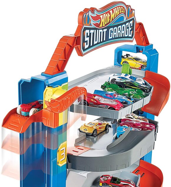 Hot Wheels City prenosná garáž