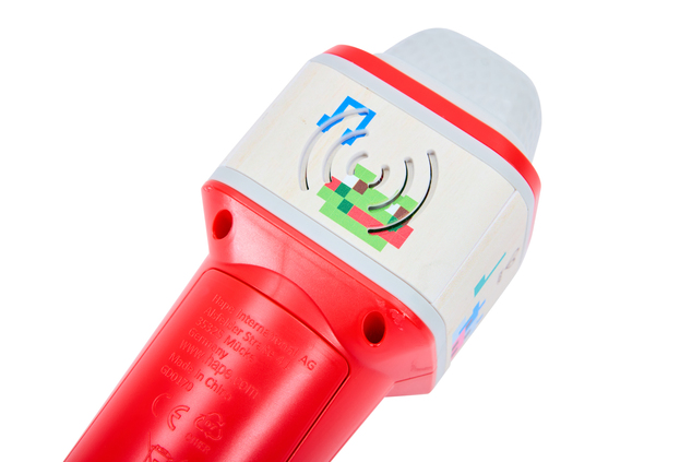Pixelz Popstar microfono con effetti luminosi e sonori