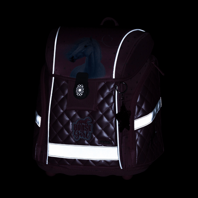 Set scolastico 3 pezzi PREMIUM LIGHT cavallo romantico