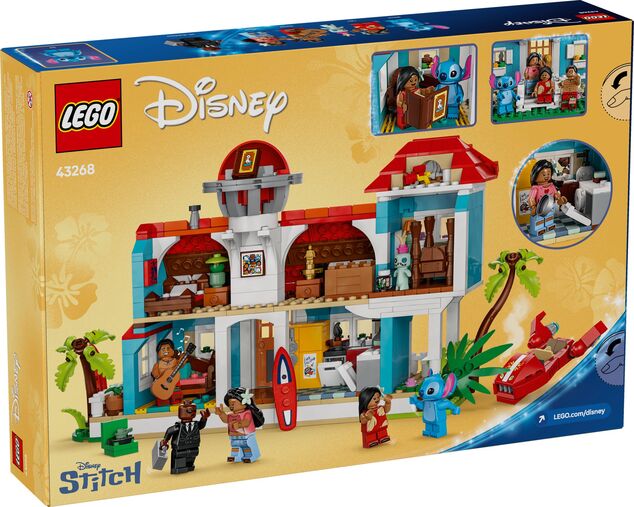 LEGO® Disney 43268 Lilo a Stitch a domček na pláži
