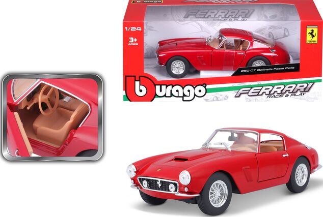 Bburago 1:24 Ferrari 250 GT Berlinetta Rot