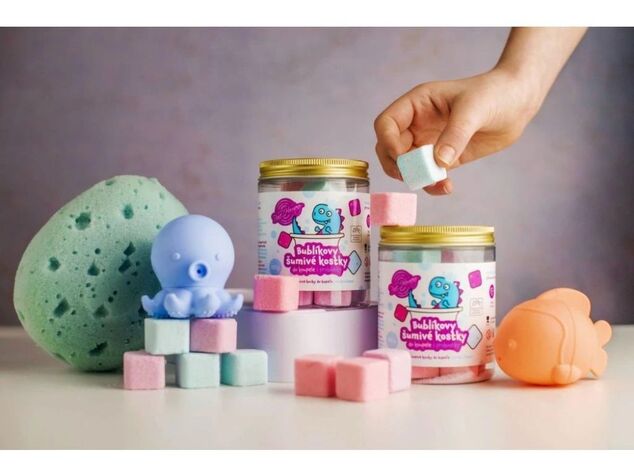 PURE HARMONY FÜRDŐSÓ Buborékos pezsgőkockák probiotikumokkal 180g